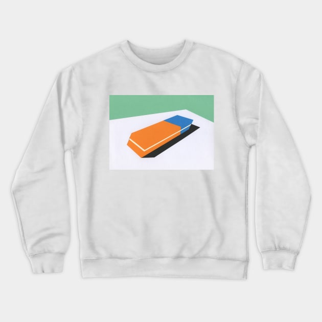 Eraser Crewneck Sweatshirt by Rosi Feist